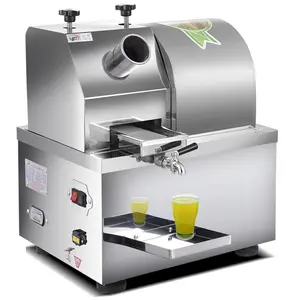 Commercial Electric Automatic Table Top Sugar Cane Juice Making Press Extractor Machine