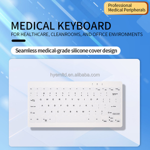 Clavier médical USB 3.0 étanche nouveau style d'opération de bureau interface facile accès en caoutchouc clavier à membrane - Product Image 3