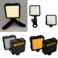 Support de photographie portable de 3 pouces, lampe de poche, durable, résistant aux chocs, pliable, lumière de couleur réglable, CRI Ra>95