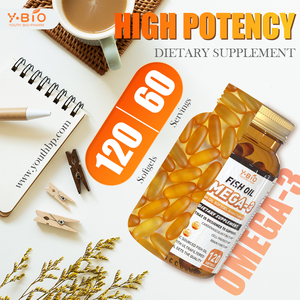 Approvisionnement instantané disponible Huile de poisson en gélules à libération enterique EPA DHA Soutien cardiaque sain Acides gras oméga 3 Suppléments halal - Product Image 6