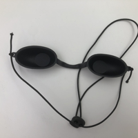Lunettes de protection UV en silicone de haute qualité pour lits de bronzage, lunettes infrarouges de protection des yeux en gros