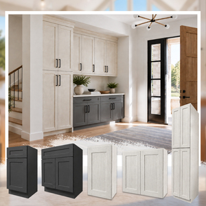 American Shaker Style Kitchen Cabinets MDF Factory Bulk Supply for Contractors <b>Builders</b> Real Estate Developers Housing Projects - Product Image 1