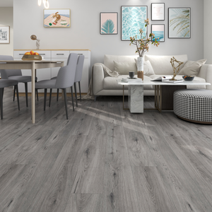 Suelo Vinílico SPC Ecológico de Bajo <span class=keywords><strong>VOC</strong></span>, Núcleo Rígido, 100% Material Virgen, 10mm de Grosor, Diseño de Madera, Alto Tráfico, Ideal para Supermercados y Gimnasios - Product Image 1