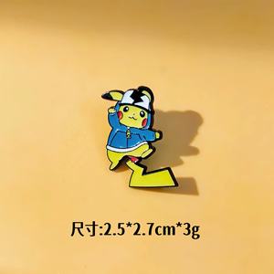 Broche Pokem-on, badge en métal, dessin animé, vêtements, trousse à crayons, sac d'école, accessoires décoratifs - Product Image 6