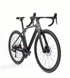 Vélo de route ultra-léger en carbone modèle 2026 : 24 vitesses, freins à disque hydrauliques, roues en carbone de 50 mm, Endurance Geo Aero Triathlon - Product Image 2