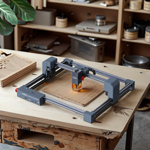 Mini Desktop DIY Laser <strong>Engraving</strong> <strong>Machine</strong> 300*300mm Size Laser <strong>Machine</strong> Suitable for Wood, Acrylic, Leather, Metal - Product Image 1