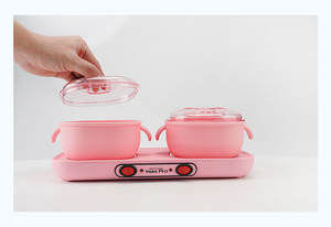 Nouvelle Machine Professionnelle Pliable à Double Pot pour Épilation Électronique au <span class=keywords><strong>Cire</strong></span>, <span class=keywords><strong>Chauffe</strong></span>-<span class=keywords><strong>Cire</strong></span> à Deux Pots en Silicone - Product Image 4