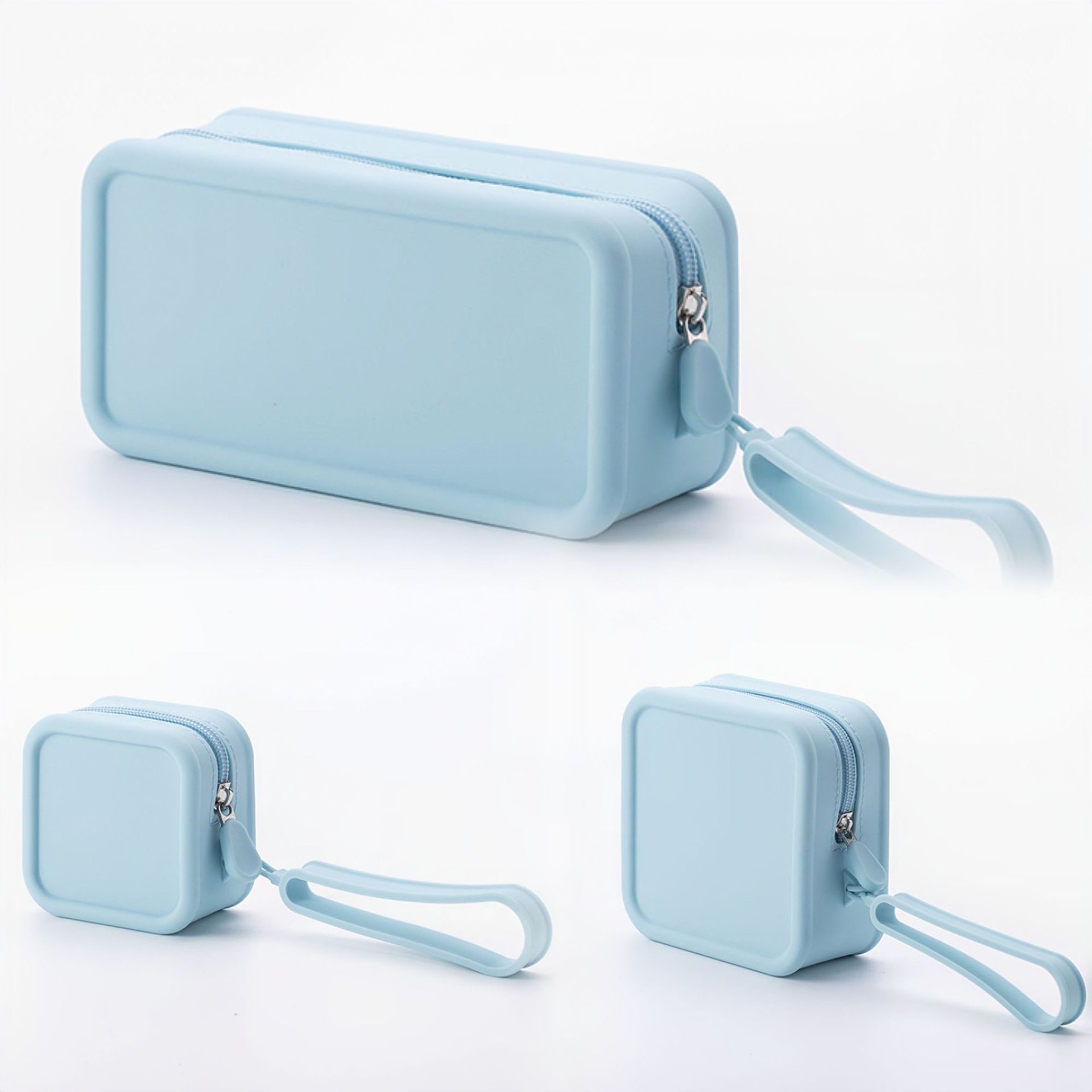 Sac carré --- Bleu