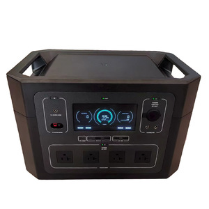 Générateur solaire portable 2000W pour la maison, la vie quotidienne, l'extérieur, à ondes sinusoïdales pures, avec charge solaire, pour le camping, 1000Wh - Product Image 2