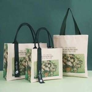 Fashionable Eco-Friendly Letter Pattern Full Printing Recycled 600D RPET Polyester <b>Medium</b> <b>Tote</b> Shopping <b>Bag</b> with Box Packaging - Product Image 4