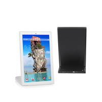 Nueva Tablet PC Android de 8 Pulgadas con Pantalla Táctil en Forma de L, Rockchip Quad Core 1.8GHz, 2GB 16GB, POE, NFC, WiFi, RJ45, 4G, para Restaurantes, POS, ROHS, 3 Años de Garantía