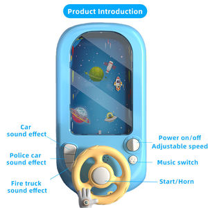 Gioco Educativo Interattivo <span class=keywords><strong>per</strong></span> Bambini, Simulazione di Guida con Volante e Suoni, Avventura di Corse Automobilistiche - Product Image 3