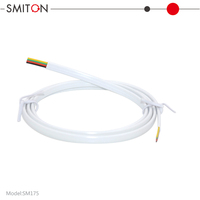 Cable de teléfono código de color RJ9 RJ11 rj12 múltiples cables telefónicos planos de cobre sin oxígeno