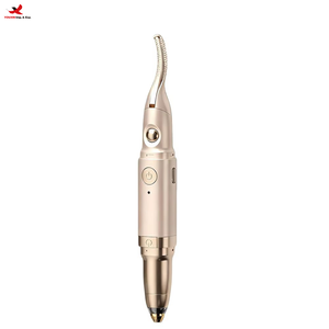 Appareil portable électrique multifonctionnel HQ pour l'épilation des sourcils et le lifting des cils avec gel chauffant et recourbe-cils, marque privée - Product Image 1