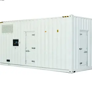 Orijinal MTU motoru ile endüstriyel güç 2000KW/2500KVA almanya MTU 2.5 MW dizel jeneratör seti