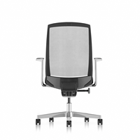 Nouvelle chaise de bureau ergonomique rotative haut de gamme, ultra-texturée et tendance. Chaise de bureau avec dossier en maille respirante et coussin moelleux.