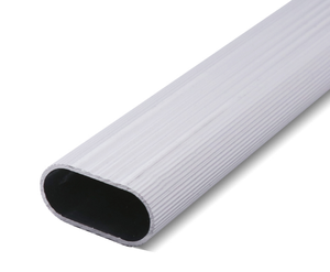 Rail de suspension pour vêtements, tube en aluminium, forme ovale pour <span class=keywords><strong>armoire</strong></span>, placard - Product Image 3