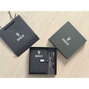 Libreta de Direcciones Multifuncional A5 de Lujo con Logotipo Personalizado, Agenda de Papel con Bolígrafo, Cubierta de Cuero Repujado para Educación - Product Image 6