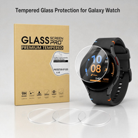 Protections d'écran en verre trempé HD imperméables et résistantes aux rayures pour Samsung Galaxy Watch 8 7 6 5 4 3 Ultra Classic FE Pro