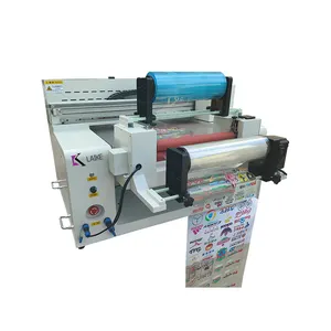 3合1箔标签印刷机卷对卷打印机A4 a 3尺寸数字紫外贴纸DTF平板打印机