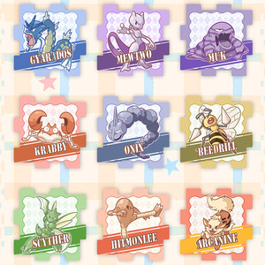 MS Populaire Meilleures Ventes Art de Bande Dessinée Pokémon Pikachu Fan Art Accessoires Collection Aimant de Réfrigérateur en Acrylique Booster Pack Jeu de Société - Product Image 4