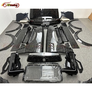 Kit carrosserie en fibre de carbone forgée style MSY 2025 avec grille centrale de phare pour Rolls Royce Cullinan 2019-2024 - Product Image 5