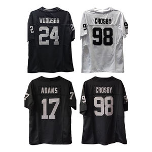 Maglie da Football Americano da Donna all'Ingrosso, Jersey Cucite 98 Crosby <span class=keywords><strong>2</strong></span> Jeanty 34 Jackson 17 Adams San Francisco in Rete - Product Image 1