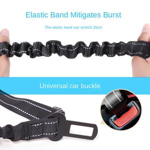 Lüks orta büyük köpek tasma altın saç elastik çekme kısa uzun naylon halat kişiselleştirilmiş patlamaya dayanıklı yürüyüş katı kurdela - Product Image 4