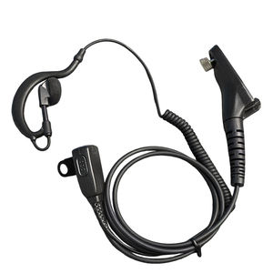 DP4801e XPR7550e DGP8550e G type bodyguard two way radio earphone Earpiece professional radio headset for <b>Motorola</b> dp4800 dp4400 - Product Image 1