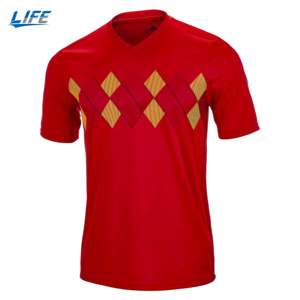 Jersey Penyerap Keringat Edisi Musim Panas 2026 untuk Suporter Sepak Bola, Logo Tim Kustom, Nomor, Kaos Pendukung Hari Pertandingan di Stadion - Product Image 1