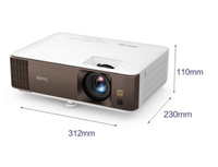 BenQ W1800 DLP Full UHd 4K 2000 Ansi Lumens Projecteur Business Education Home Cinéma 3D Smart Home Meeting projecteur vidéo