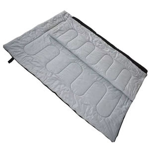 Sac de couchage en <span class=keywords><strong>duvet</strong></span> d'oie de style momie chauffant électrique USB 5V pour le camping en plein air par temps froid, taille plus grande pour deux personnes - Product Image 3