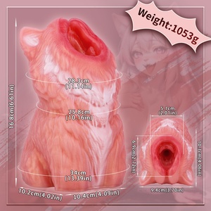 LK-7313 Wolf Divine Oracles Single-channel Large-capacity Pocket Penis Sleeve Massage Product, Silicone Male <b>Masturbator</b>. - Product Image 6