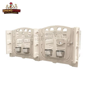 Nueva llegada Grupo de granja lechera Becerro Hutch Stall Casa de ganado-pluma de becerro con biberón y cubo para la <span class=keywords><strong>venta</strong></span> - Product Image 5