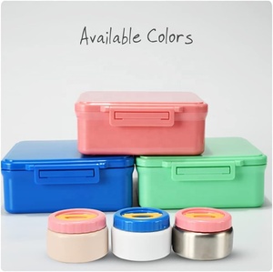 Four à micro-ondes portable personnalisé, multifonctionnel, avec quatre compartiments, boîtes à lunch pour le bureau, l'école, boîtes à bento pour enfants - Product Image 3