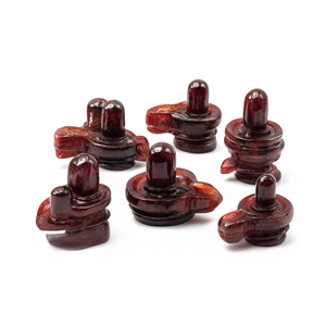 Piedra de granate Hessonita (gomed) Lingam/Shivling - Energía/Reiki/Cristaloterapia - 1 pulgada y 90 quilates aprox. - UNA PIEZA SOLO - Product Image 2