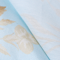 Tissu Jacquard Floral Tissé en Brocart Teint en Fil 30% Soie 70% Coton pour Robe Italienne Personnalisée de la Fabrique Caizi