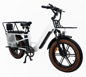 Bicicleta Eléctrica de Carga Alfred Biker 2026 para Adultos, Bicicletas Eléctricas Híbridas de 48V, 20 Pulgadas, 750W, con Pantalla de Batería en las Ruedas - Product Image 3