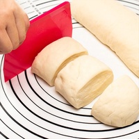 Grattoirs à pâte en plastique Shianku, grattoirs de qualité alimentaire pour gâteaux, grattoirs industriels
