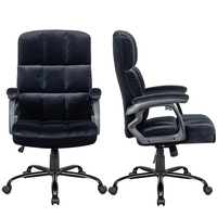 Kursi Kantor Eksekutif Berputar dengan Kain Beludru yang Dapat Disesuaikan, Desain Ergonomis Kontemporer dengan Warna yang Dapat Dikustomisasi untuk Penggunaan di Rumah atau Kantor