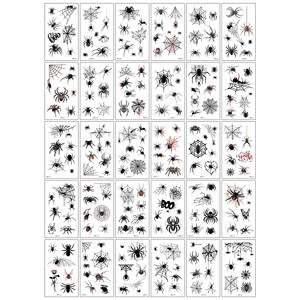 Nouvel Arrivage – Tatouages Temporaires Imprimés UV Multicolores et Styles Variés, Étanche, Écologique, Sûr, Résistant à la Décoloration, Riches en Couleurs - Product Image 6