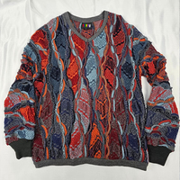 Sweater Katun Pria Ukuran Besar DiZNEW Plus, Sweater Oversize Premium Streetwear Kustom
