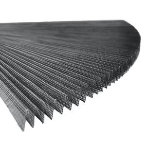 Malla Mosquitera Plegable XFD Negra y Gris <span class=keywords><strong>de</strong></span> 18*16, Resistente a la Intemperie, <span class=keywords><strong>para</strong></span> <span class=keywords><strong>Puertas</strong></span> y Entradas - Product Image 5