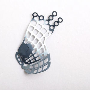 Implants maxillo-faciaux orthopédiques Implant orthognathique pour chien CMF 0.6mm anatomique L-plaque vétérinaire chirurgical réglable - Product Image 5