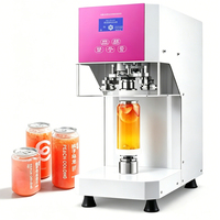 Scelleuse de canettes semi-automatique anti-fuite pour canettes en PET et en aluminium 330ml 500ml 650ml