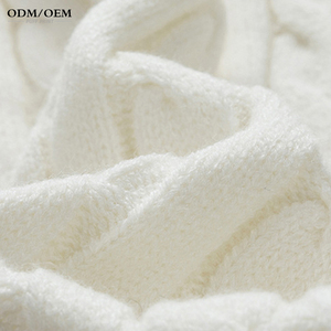Custom LOGO OEM & ODM Men Sweater Jacquard Pullover Knitwear Winter Crew Neck Jumper <b>Cotton</b> Knitted Designer Custom Knit Sweater - Product Image 6