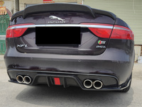 Kit de carrosserie de diffuseur de lèvre arrière en fibre de carbone pour XE XEL XF XFL Car Body Kits