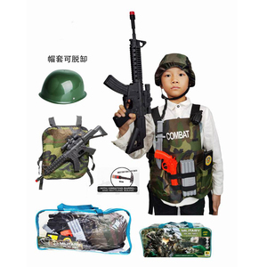 Traje <span class=keywords><strong>militar</strong></span> de camuflaje, traje de juego de Festival <span class=keywords><strong>para</strong></span> <span class=keywords><strong>niños</strong></span>, juguete de juego de rol, regalo, <span class=keywords><strong>campamento</strong></span> de verano, traje de taladro al aire libre - Product Image 6