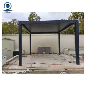 Hot Selling Outdoor Waterproof Garden Gazebo Motorized Gazebo Aluminum Arches Pergolas Easy Installation