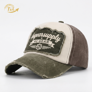 Gorras de Béisbol de 5 Paneles 100% Algodón, Precio de Fábrica 4U, Gorras Personalizadas con Logotipo Bordado en 3D, Gorra Deportiva para Hombre - Product Image 1